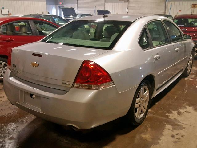 2G1WB5E32F1124152 - 2015 CHEVROLET IMPALA LIM SILVER photo 4