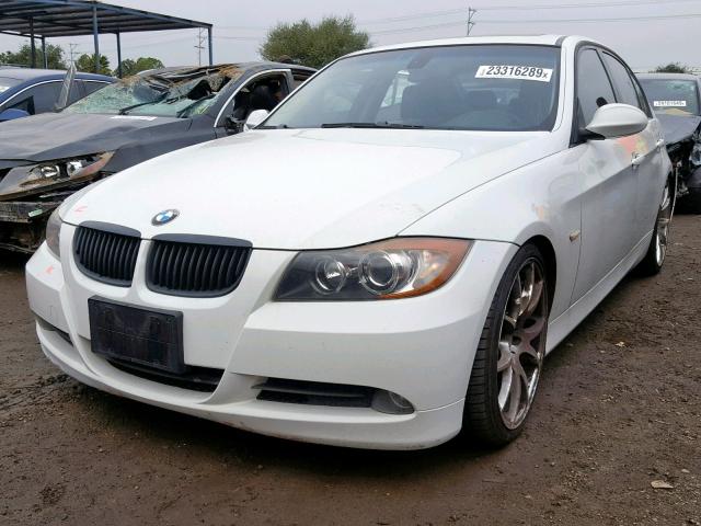 WBAVB13586PT17700 - 2006 BMW 325 I WHITE photo 2