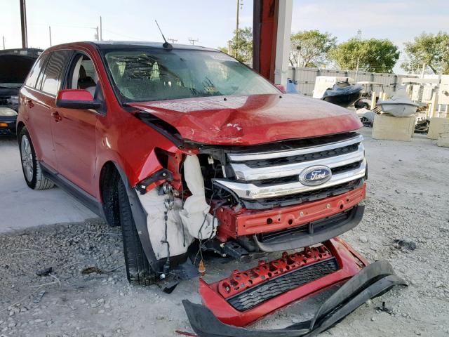 2FMDK3K97CBA67539 - 2012 FORD EDGE LIMIT RED photo 1