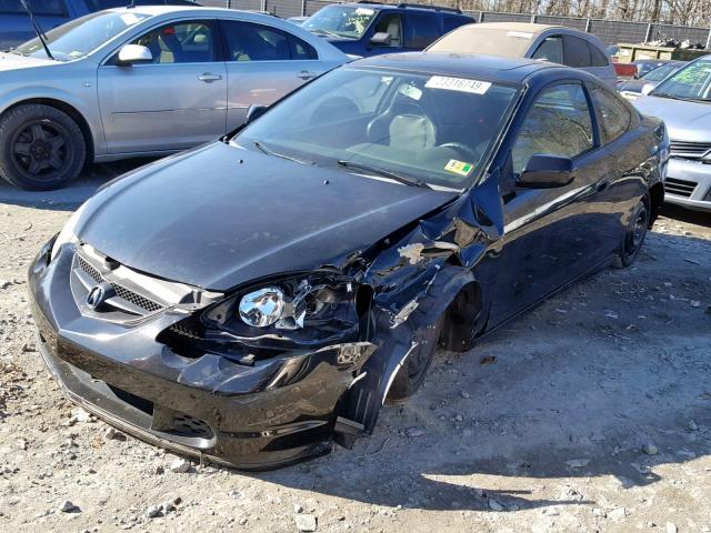 JH4DC53094S016482 - 2004 ACURA RSX TYPE-S BLACK photo 2