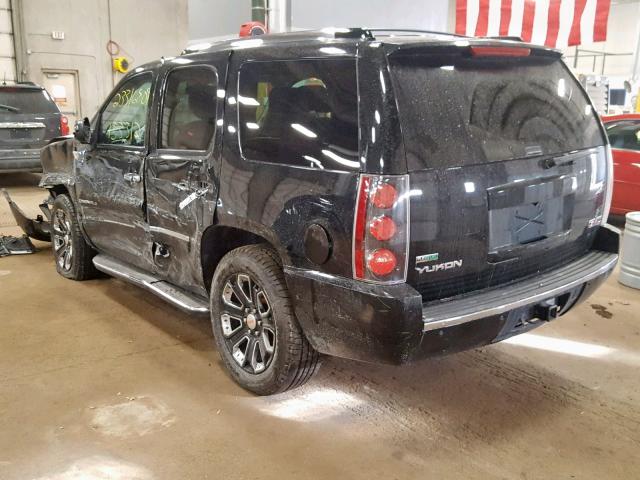 1GKS2EEF9CR240262 - 2012 GMC YUKON DENA BLACK photo 3