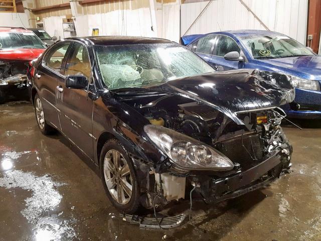 JTHBA30G455083316 - 2005 LEXUS ES 330 BLACK photo 1