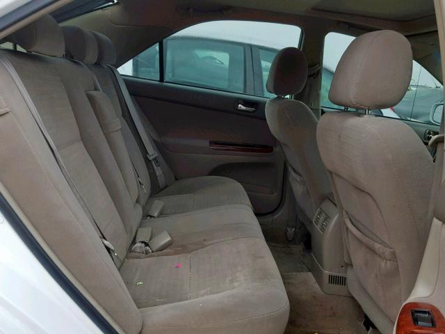 4T1BE32K65U010439 - 2005 TOYOTA CAMRY LE WHITE photo 6