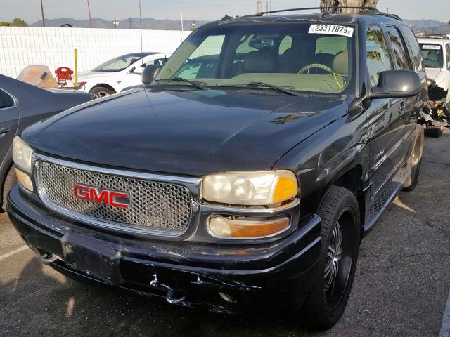 1GKEK63U83J293084 - 2003 GMC YUKON DENA BLACK photo 2