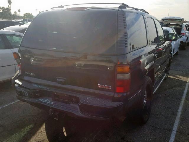 1GKEK63U83J293084 - 2003 GMC YUKON DENA BLACK photo 4