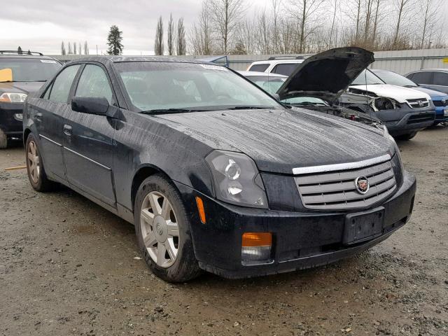 1G6DM57N230166726 - 2003 CADILLAC CTS BLACK photo 1