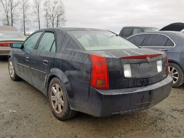 1G6DM57N230166726 - 2003 CADILLAC CTS BLACK photo 3