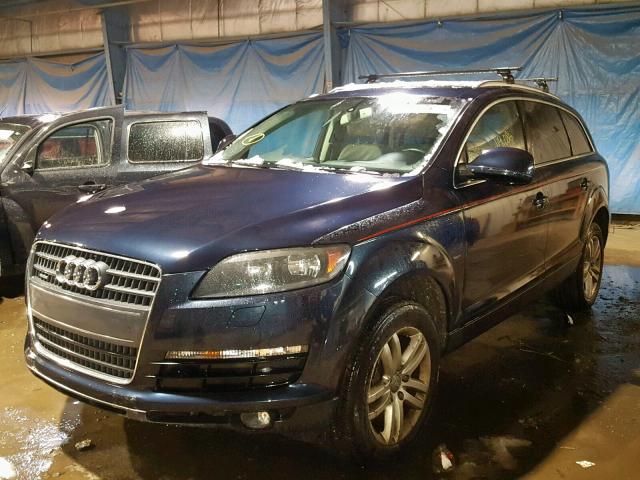 WA1AY74L29D019269 - 2009 AUDI Q7 3.6 QUA BLUE photo 2