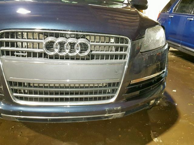 WA1AY74L29D019269 - 2009 AUDI Q7 3.6 QUA BLUE photo 9