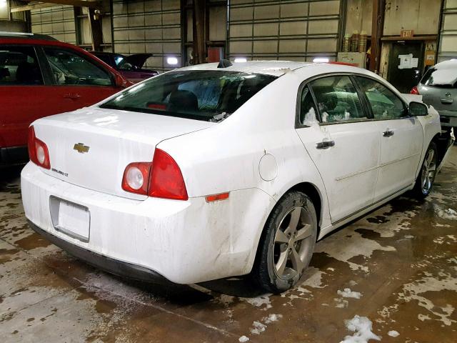 1G1ZC5E02CF159164 - 2012 CHEVROLET MALIBU 1LT WHITE photo 4
