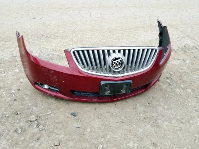1G4GC5ED0BF253538 - 2011 BUICK LACROSSE C RED photo 9