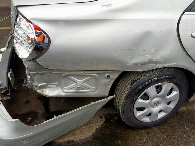 4T1BE32K93U737085 - 2003 TOYOTA CAMRY LE SILVER photo 9