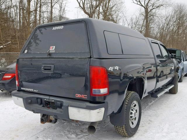 1GT424C84BF204689 - 2011 GMC SIERRA K35 BLACK photo 4