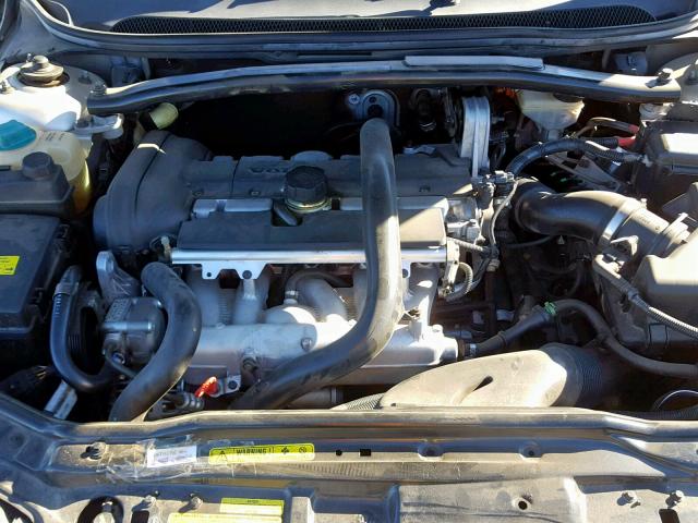 YV1RS592562548330 - 2006 VOLVO S60 2.5T SILVER photo 7