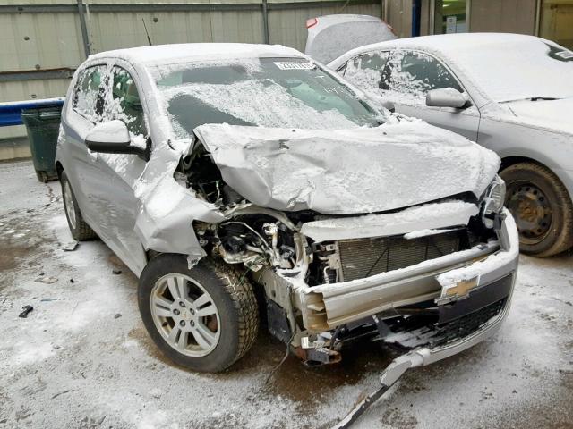 1G1JA6SH3C4184248 - 2012 CHEVROLET SONIC LS 银色 照片 1