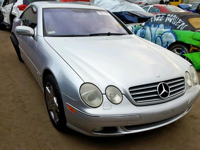 WDBPJ78J81A014384 - 2001 MERCEDES-BENZ CL 600 SILVER photo 1