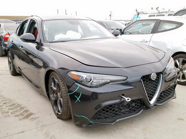 ZARFAECN2H7559683 - 2017 ALFA ROMEO GIULIA TI BLACK photo 1