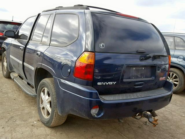 1GKDT13S772220539 - 2007 GMC ENVOY BLUE photo 3