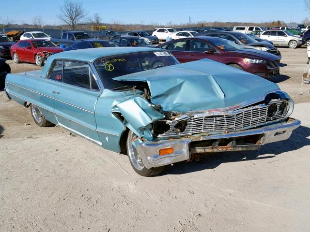 41847S308966 - 1964 CHEVROLET IMPALA  SS 青色 照片 1