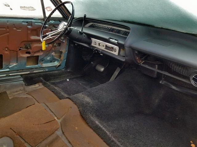 41847S308966 - 1964 CHEVROLET IMPALA  SS TEAL photo 5