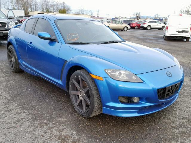 JM1FE173840115064 - 2004 MAZDA RX8 BLUE photo 1