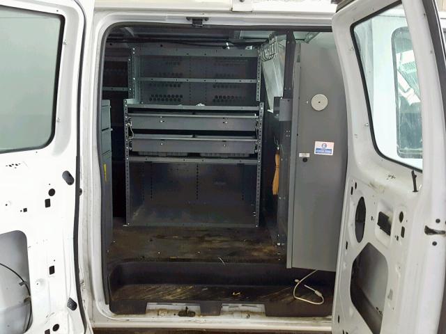 1FTNE2EL9ADA42988 - 2010 FORD ECONOLINE WHITE photo 6