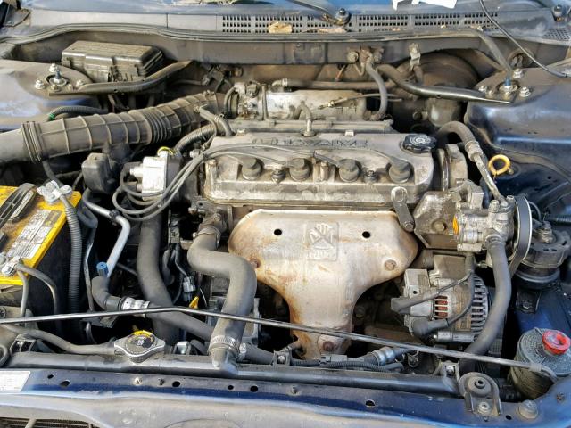 1HGCF86602A144247 - 2002 HONDA ACCORD VAL BLUE photo 7