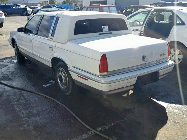 1C3XV66L6ND861031 - 1992 CHRYSLER NEW YORKER WHITE photo 3