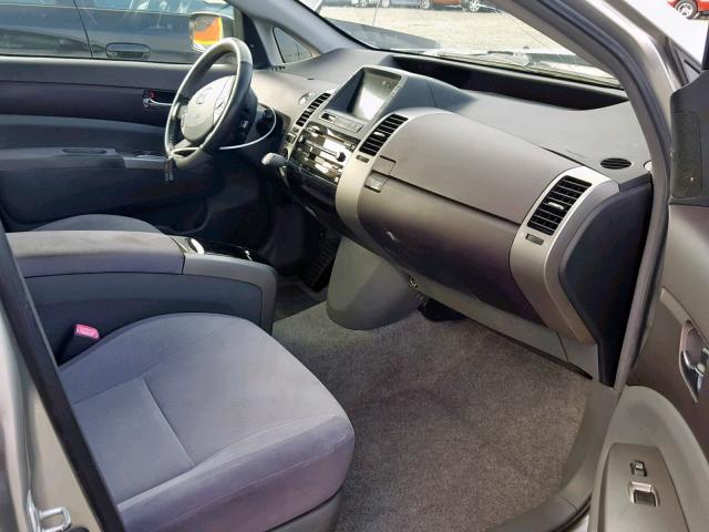 JTDKB20U657009222 - 2005 TOYOTA PRIUS SILVER photo 5