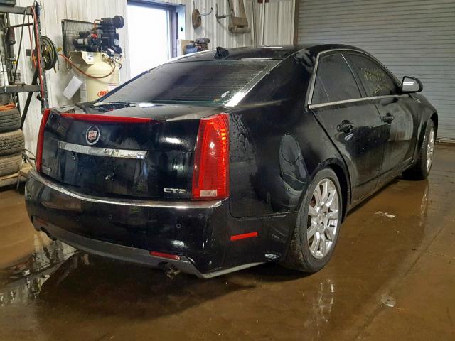 1G6DV57V690100377 - 2009 CADILLAC CTS HI FEA BLACK photo 4