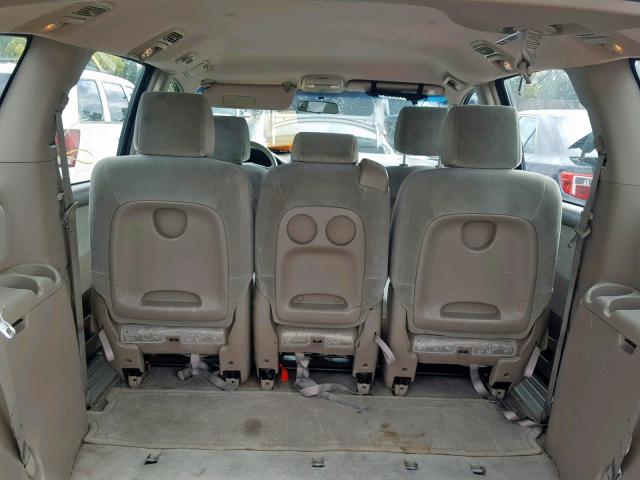 5TDZA23C15S288573 - 2005 TOYOTA SIENNA CE GOLD photo 9