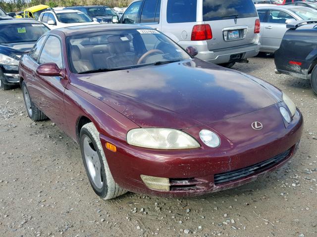 JT8CD32Z6T0033859 - 1996 LEXUS SC 300 MAROON photo 1