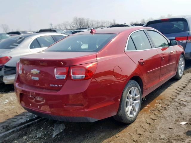 1G11C5SL3EF111459 - 2014 CHEVROLET MALIBU 1LT 红色 照片 4