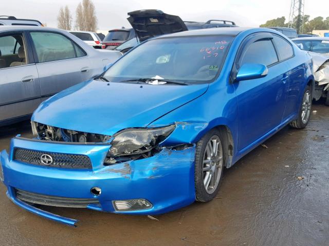 JTKDE3B76A0314647 - 2010 TOYOTA SCION TC ლურჯი ფოტო 2