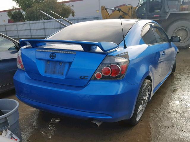 JTKDE3B76A0314647 - 2010 TOYOTA SCION TC ლურჯი ფოტო 4