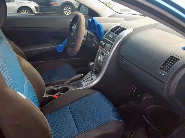 JTKDE3B76A0314647 - 2010 TOYOTA SCION TC ლურჯი ფოტო 5