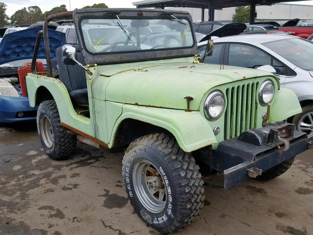 DMV39906CA - 1964 JEEP CJ-5 GREEN photo 1