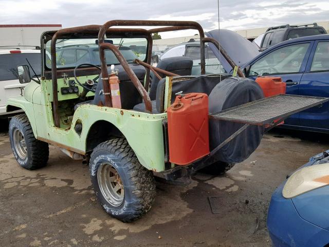 DMV39906CA - 1964 JEEP CJ-5 GREEN photo 3