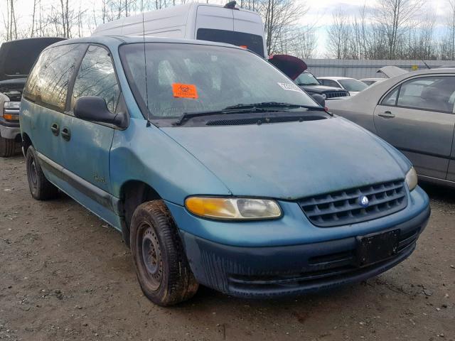 1P4GP45R5VB459492 - 1997 PLYMOUTH VOYAGER SE BLUE photo 1