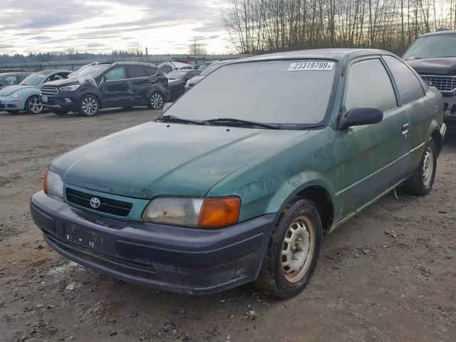 JT2EL55D5S0049213 - 1995 TOYOTA TERCEL STD GREEN photo 2