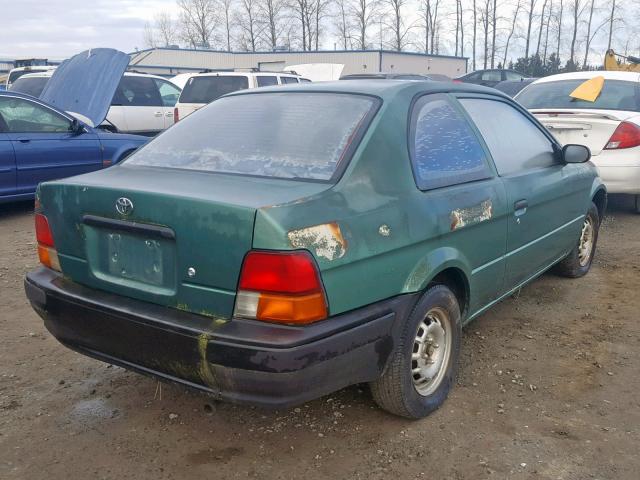 JT2EL55D5S0049213 - 1995 TOYOTA TERCEL STD GREEN photo 4