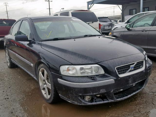 YV1RH52Y042372975 - 2004 VOLVO S60 R BLACK photo 1