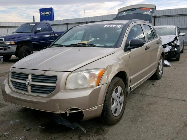 1B3CB1HA6AD587861 - 2010 DODGE CALIBER EX GOLD photo 2