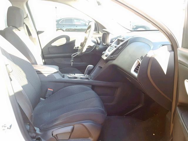 2GNALAEKXF6389605 - 2015 CHEVROLET EQUINOX LS WHITE photo 5