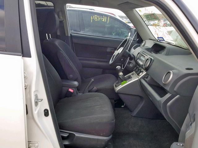 JTLKE50E791071680 - 2009 TOYOTA SCION XB Ақ фото 5