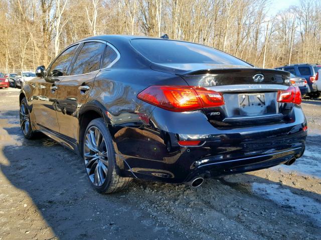 JN1BY1AR4GM271217 - 2016 INFINITI Q70 3.7 BLACK photo 3