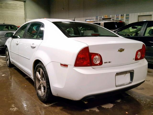 1G1ZJ57B394197947 - 2009 CHEVROLET MALIBU 2LT WHITE photo 3