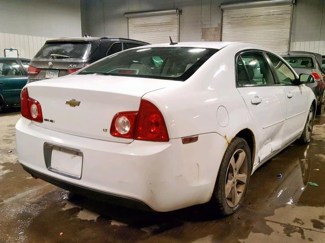 1G1ZJ57B394197947 - 2009 CHEVROLET MALIBU 2LT WHITE photo 4