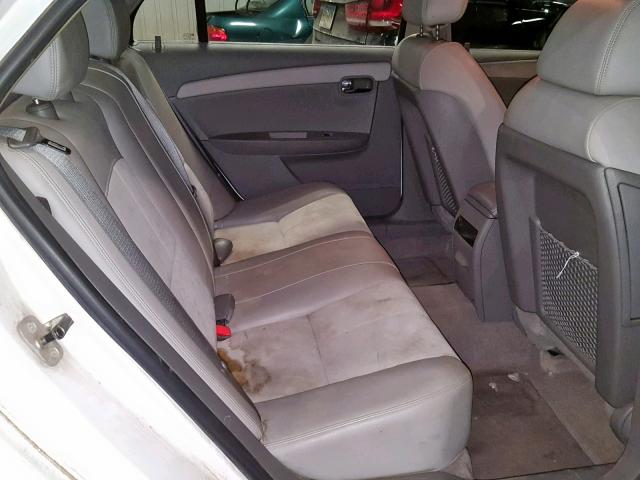 1G1ZJ57B394197947 - 2009 CHEVROLET MALIBU 2LT WHITE photo 6