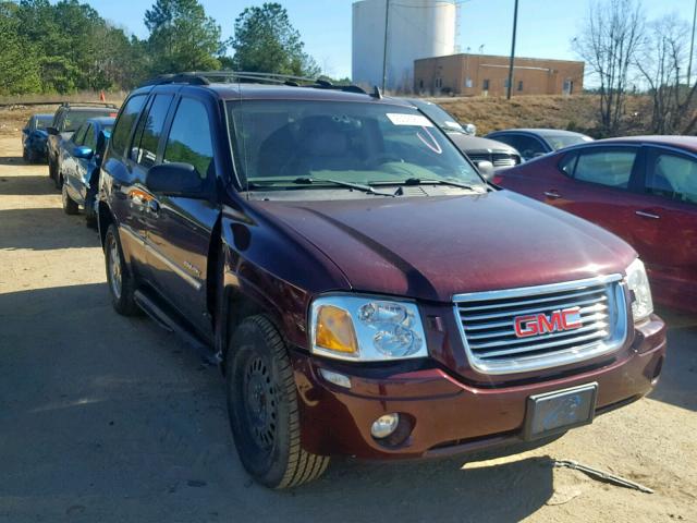 1GKDS13SX62231746 - 2006 GMC ENVOY MAROON photo 1